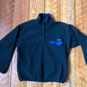Vintage Forest Green Patagonia Synchilla Pullover